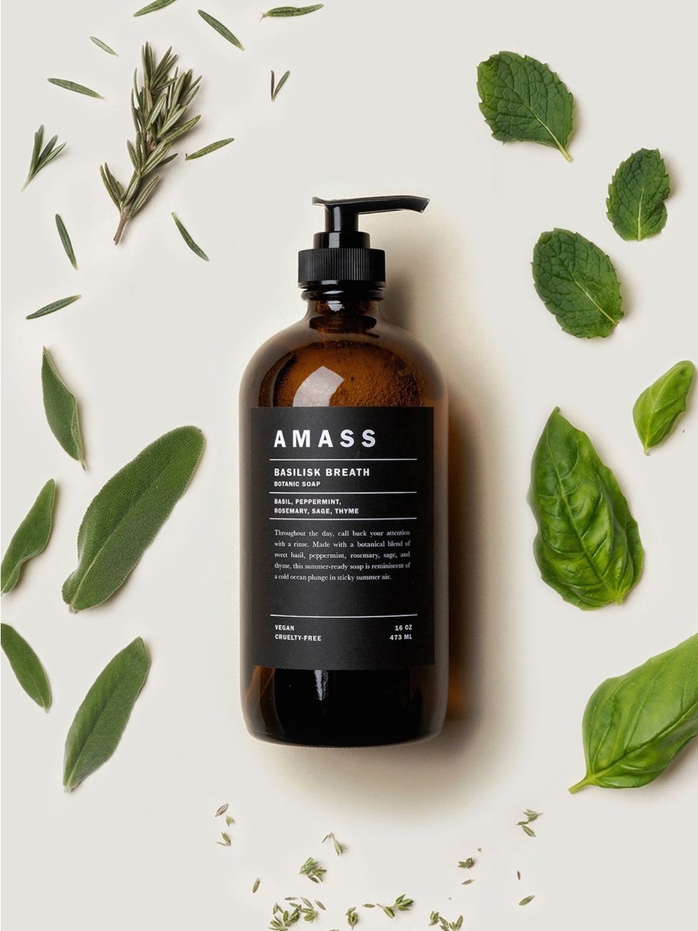 AMASS BOTANIC SOAP BASILISK BREATH
